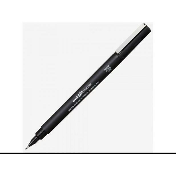 Flomāsters UNI PIN200 0.6mm, melns