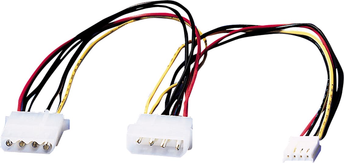 Roline Floppy power kabelis 5.25``+3