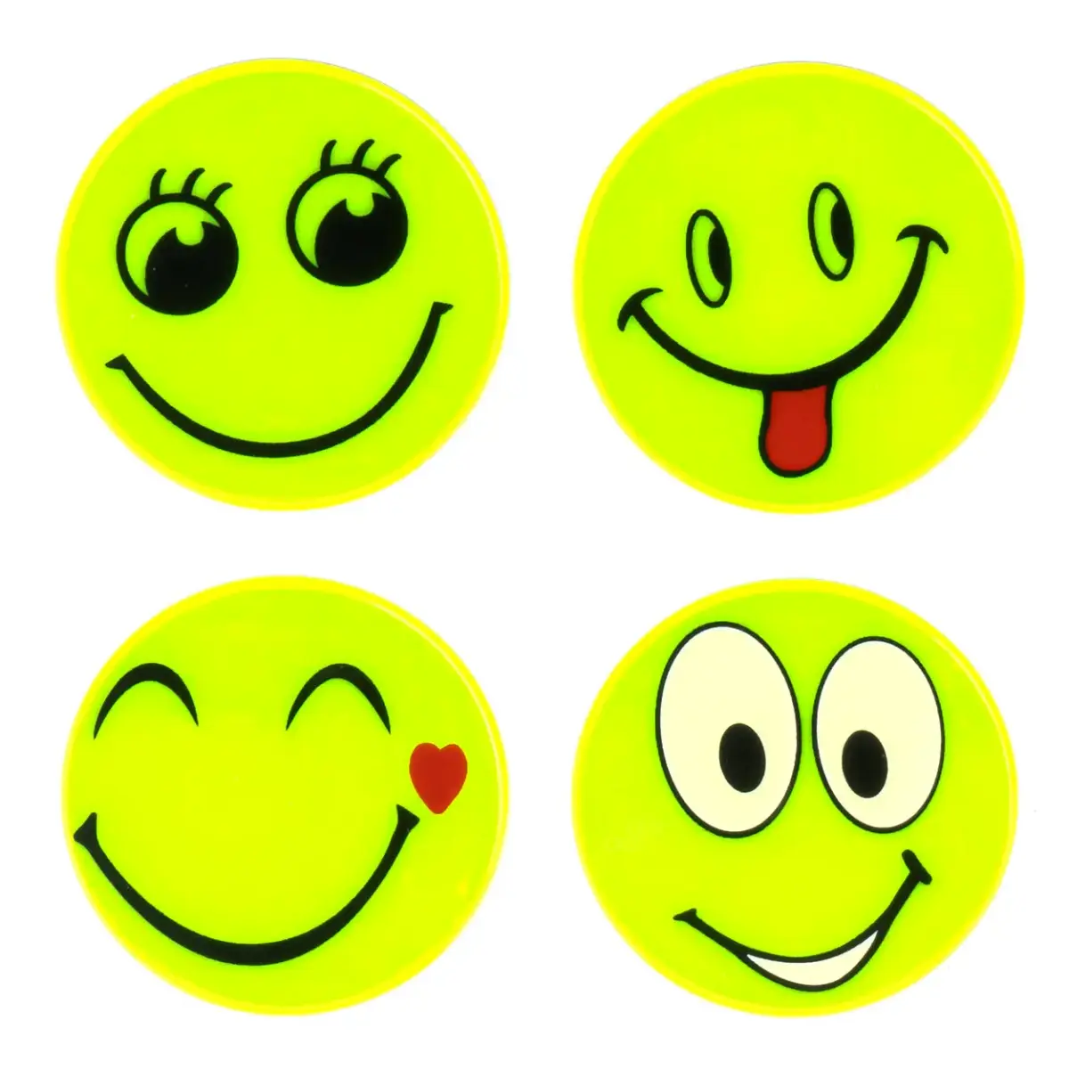 Fluorescējošo uzlīmju komplekts SMILE AMIO-03941 |