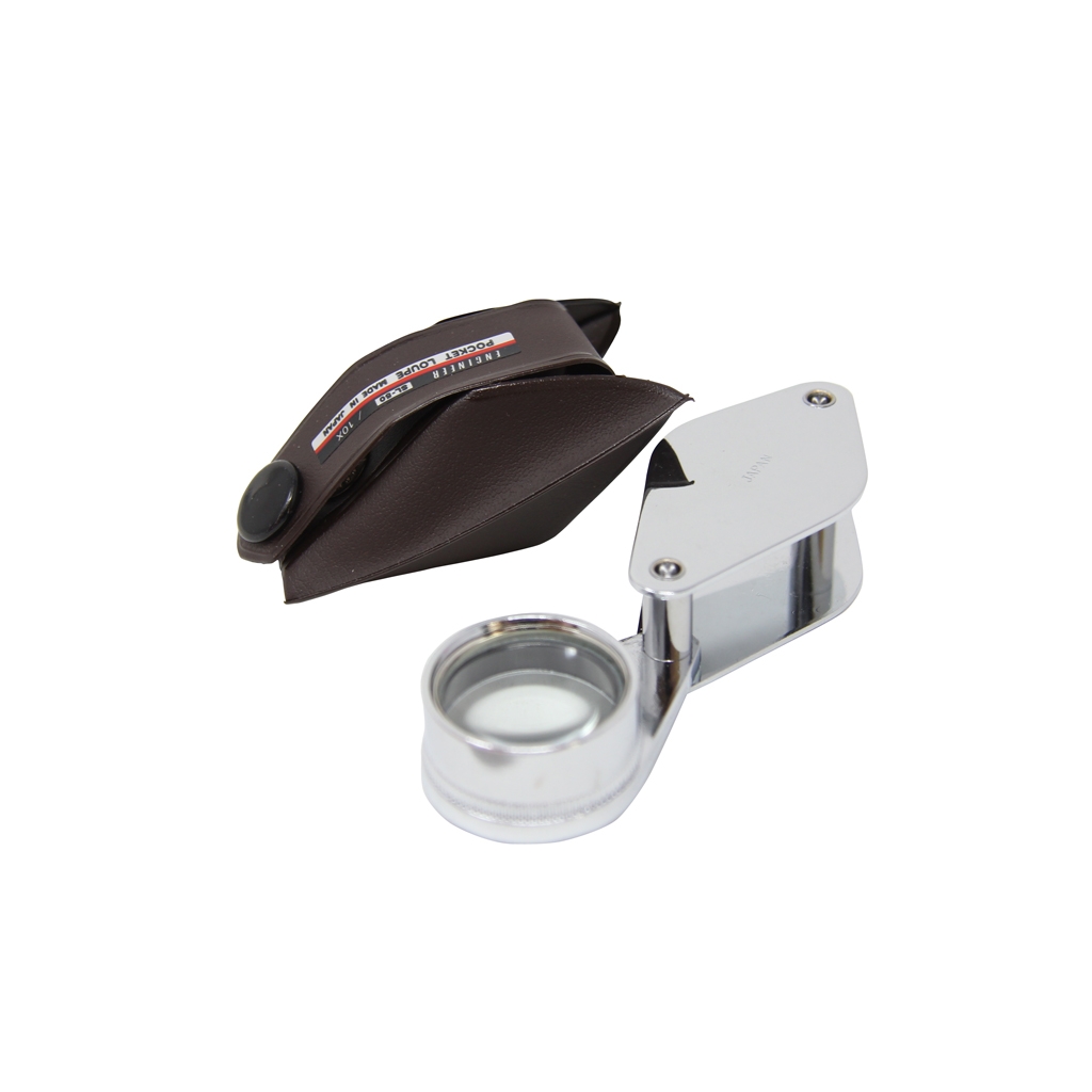 ENGINEER Folding magnifier; Mag: x10; Lens: