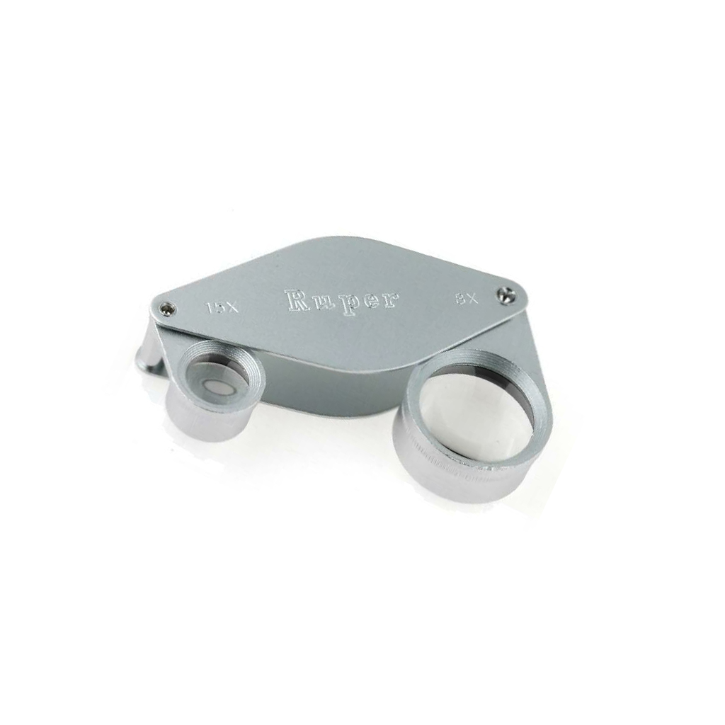 ENGINEER Folding magnifier; Mag: x8/x15; Lens: