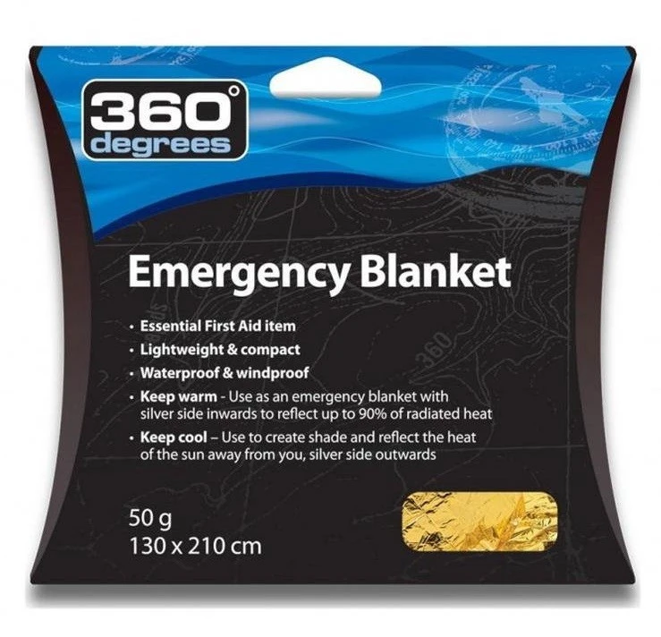 360 Degrees Folija sega Emergency Blanket