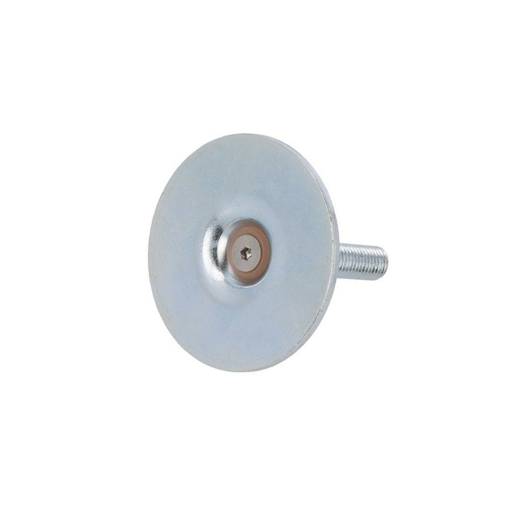 ELESA+GANTER Foot; Base dia: 50mm; M8