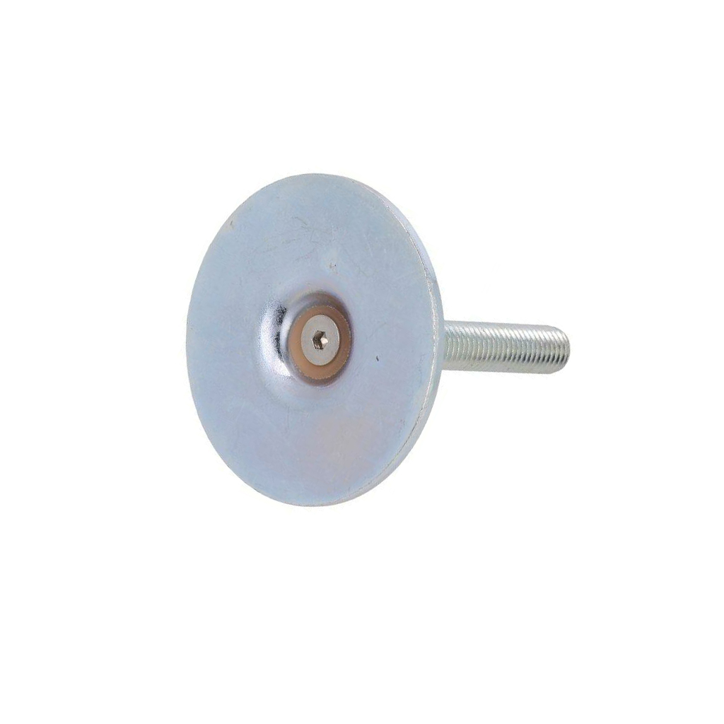 ELESA+GANTER Foot; Base dia: 50mm; M8