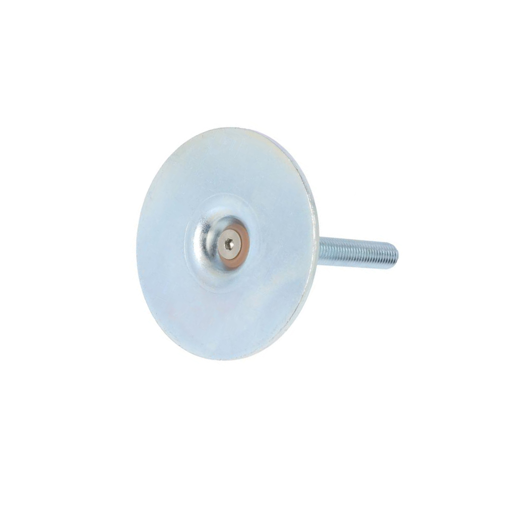 ELESA+GANTER Foot; Base dia: 60mm; M8