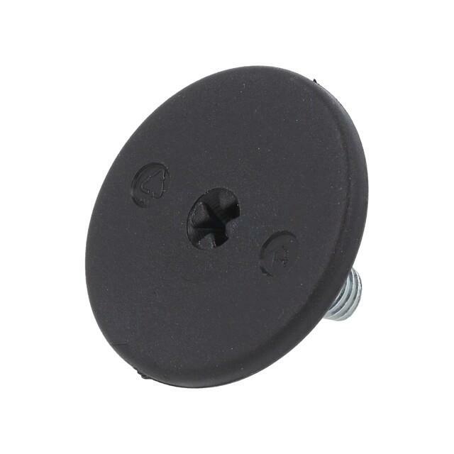 ELESA+GANTER Foot; rigid,with screwdriver slot