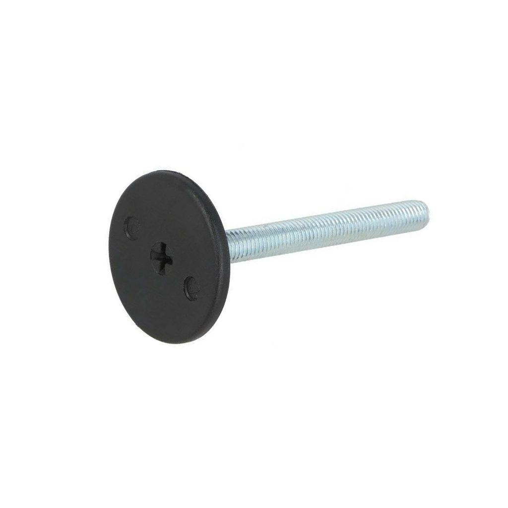 ELESA+GANTER Foot; rigid,with screwdriver slot