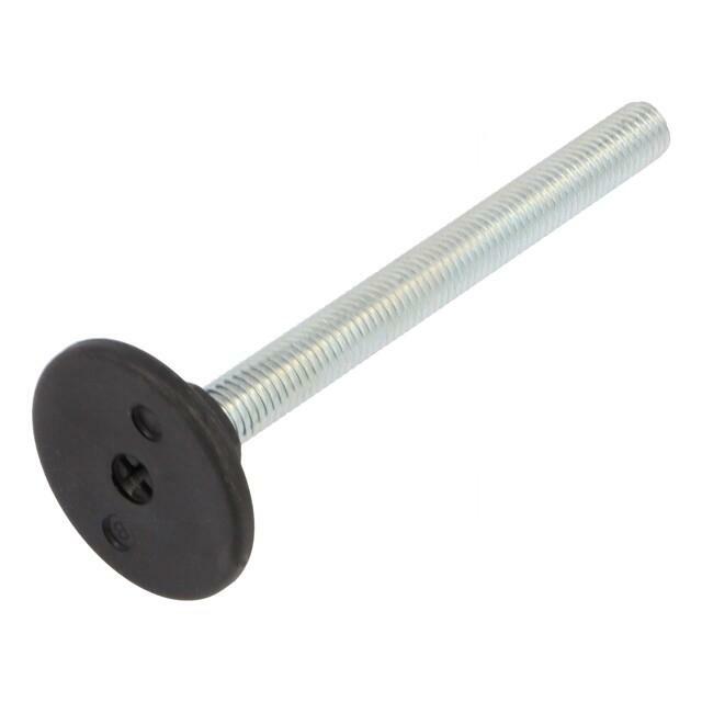 ELESA+GANTER Foot; rigid,with screwdriver slot