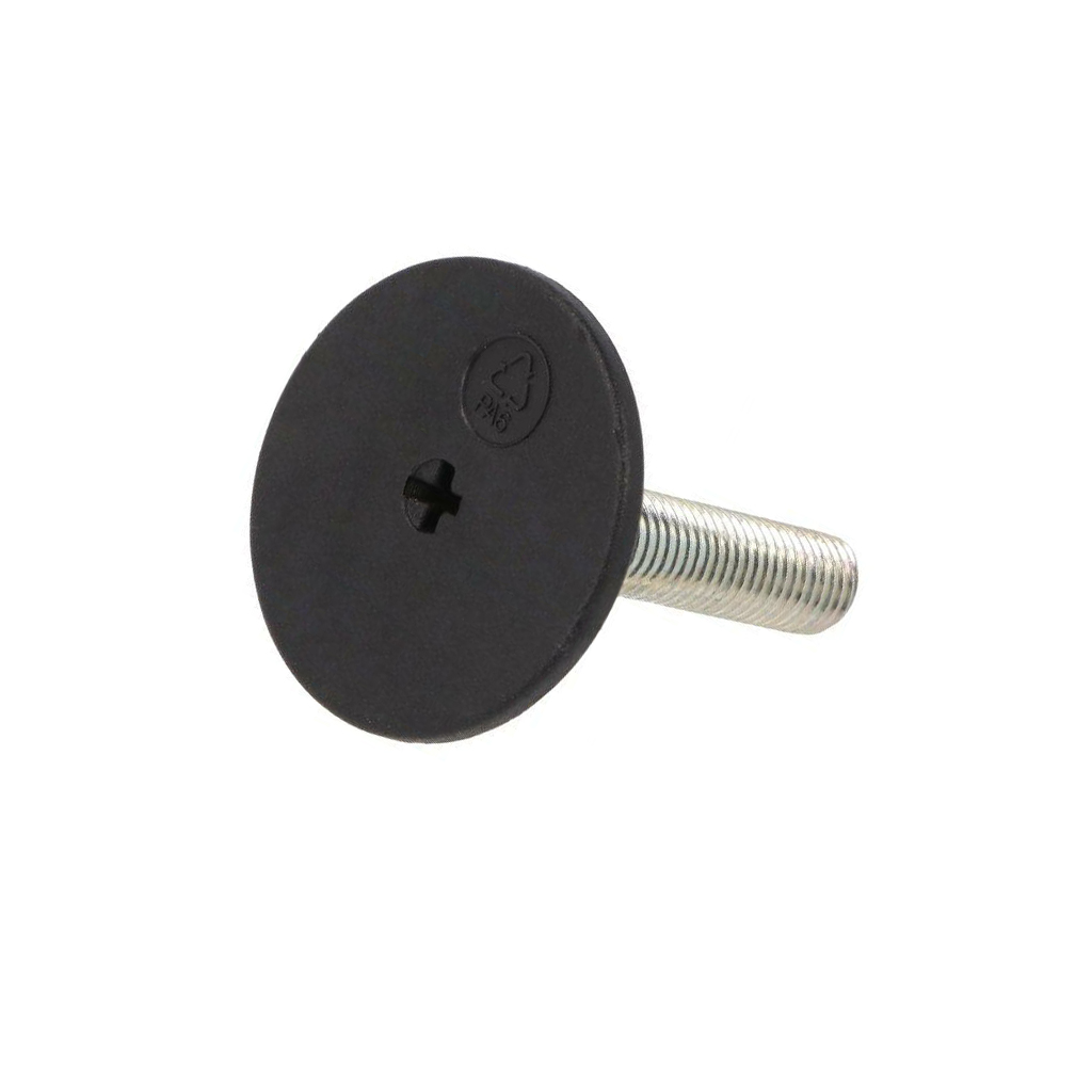 ELESA+GANTER Foot; rigid,with screwdriver slot