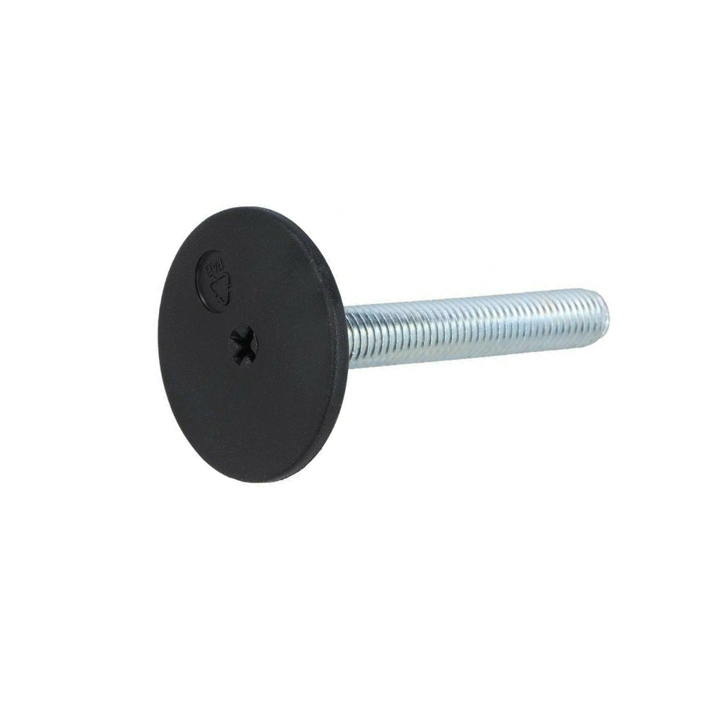 ELESA+GANTER Foot; rigid,with screwdriver slot