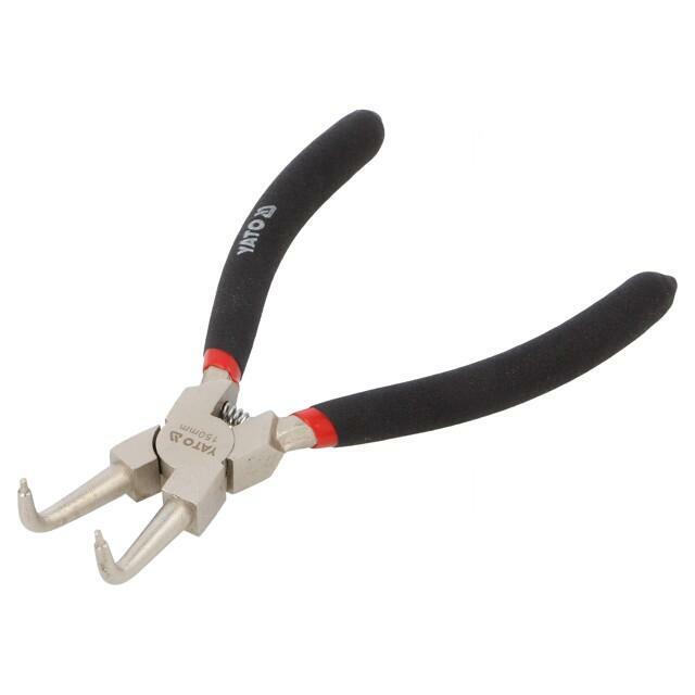 YATO For circlip; internal; Pliers len: