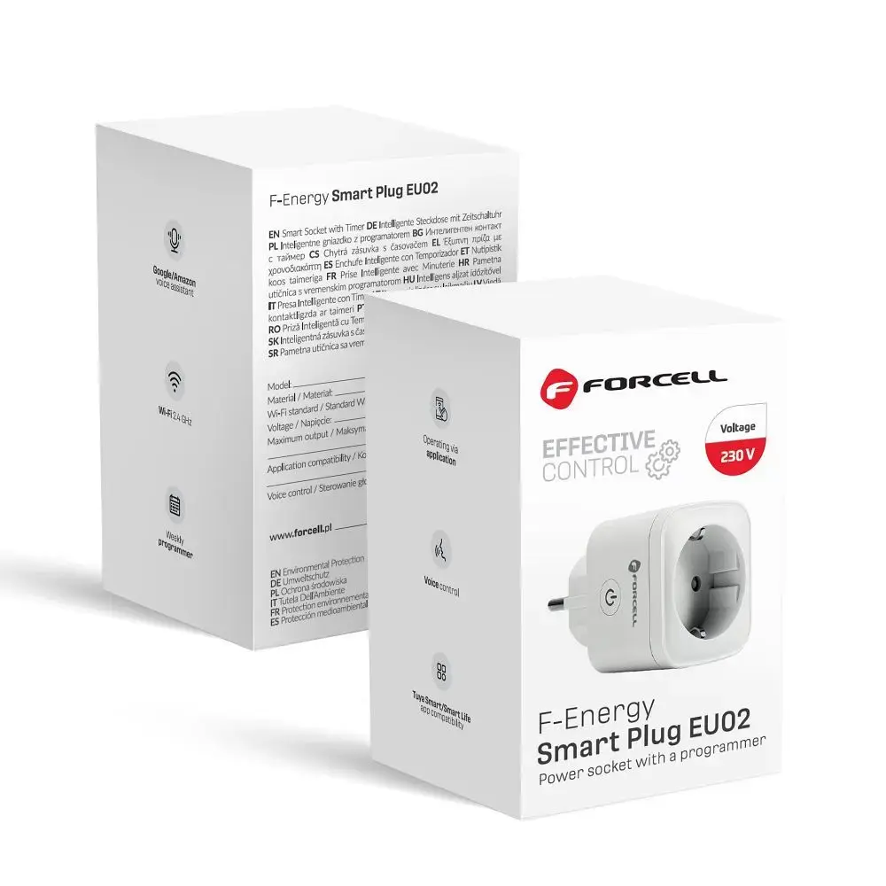 FORCELL F-ENERGY EU02 Smart Plug 230V