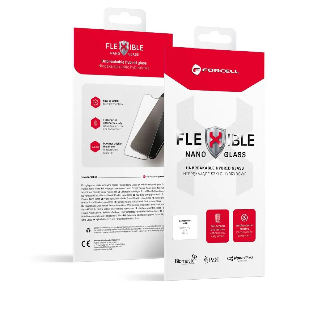 Forcell Flexible Nano aizsargstikls-plēve priekš Apple