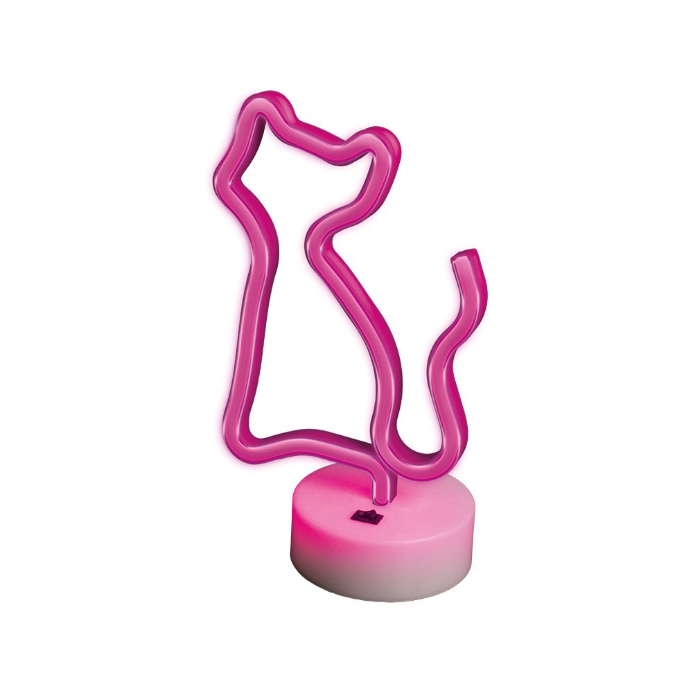 Neon LED on a stand CAT