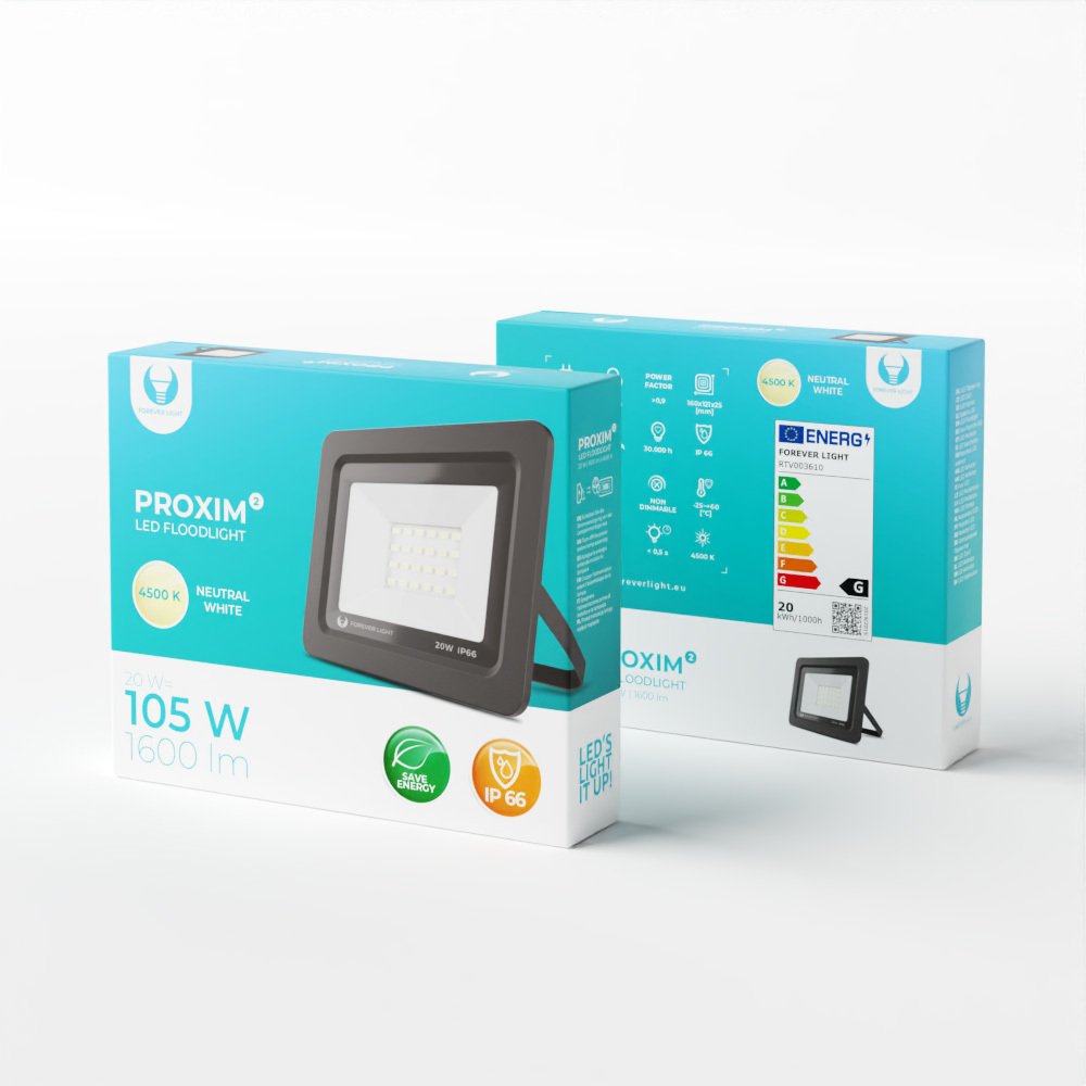 Floodlight LED PROXIM II 20W |4500K|