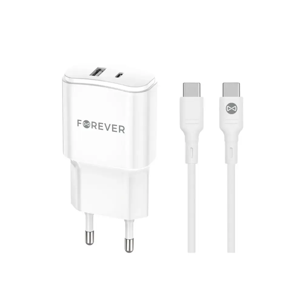 Forever TC-01-20AC tīkla lādētājs | 20W
