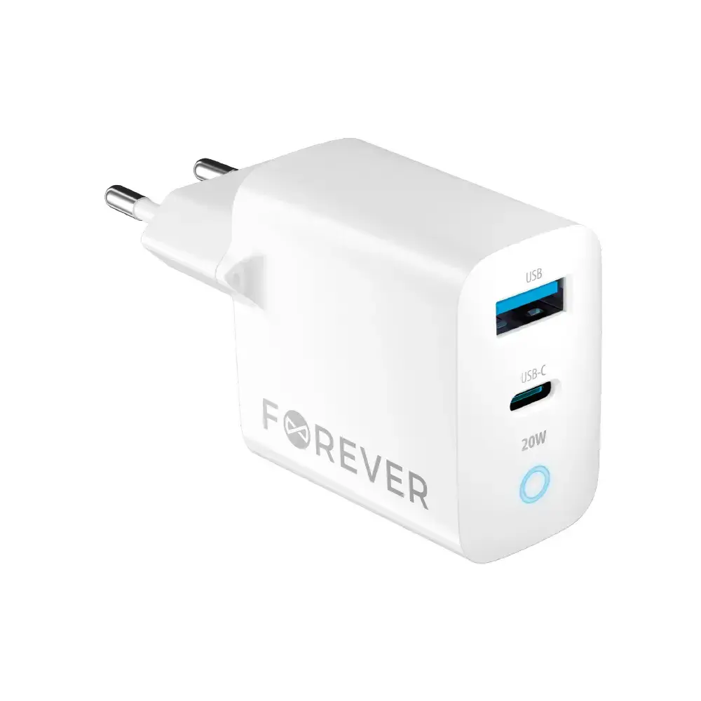 Forever TC-06-20AC tīkla lādētājs | 20W