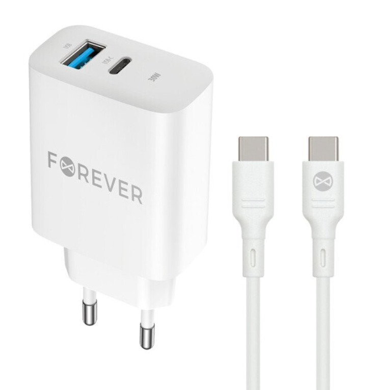 Forever TC-07-30AC tīkla lādētājs | 30W
