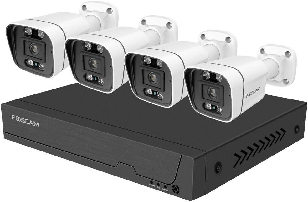 Foscam FN9108E-T4-2T uzraudzības komplekts ar 4