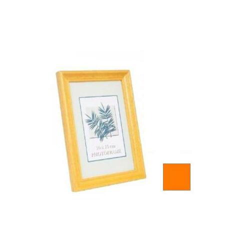 Fotorāmis 21x30cm SPRING koka, oranža krāsa