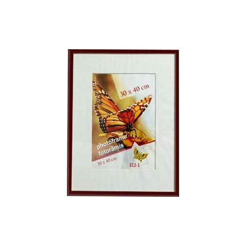 Fotorāmis 30x40cm AURA plastikāta tumši brūns