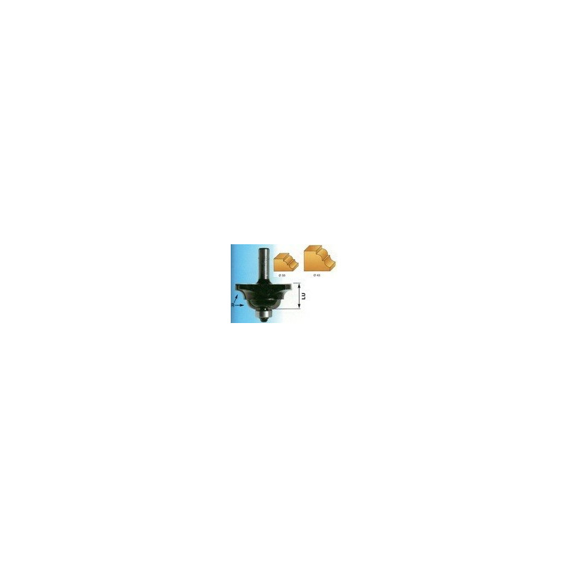 LEMAN Frēze 43*19*6,4*8mm | 4498-706-00