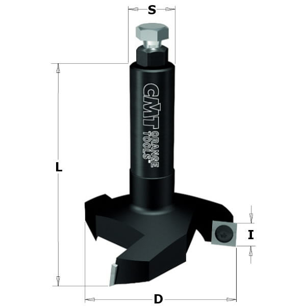 Frēzes asmens HW Z3 S=12X50 D=60X12X80