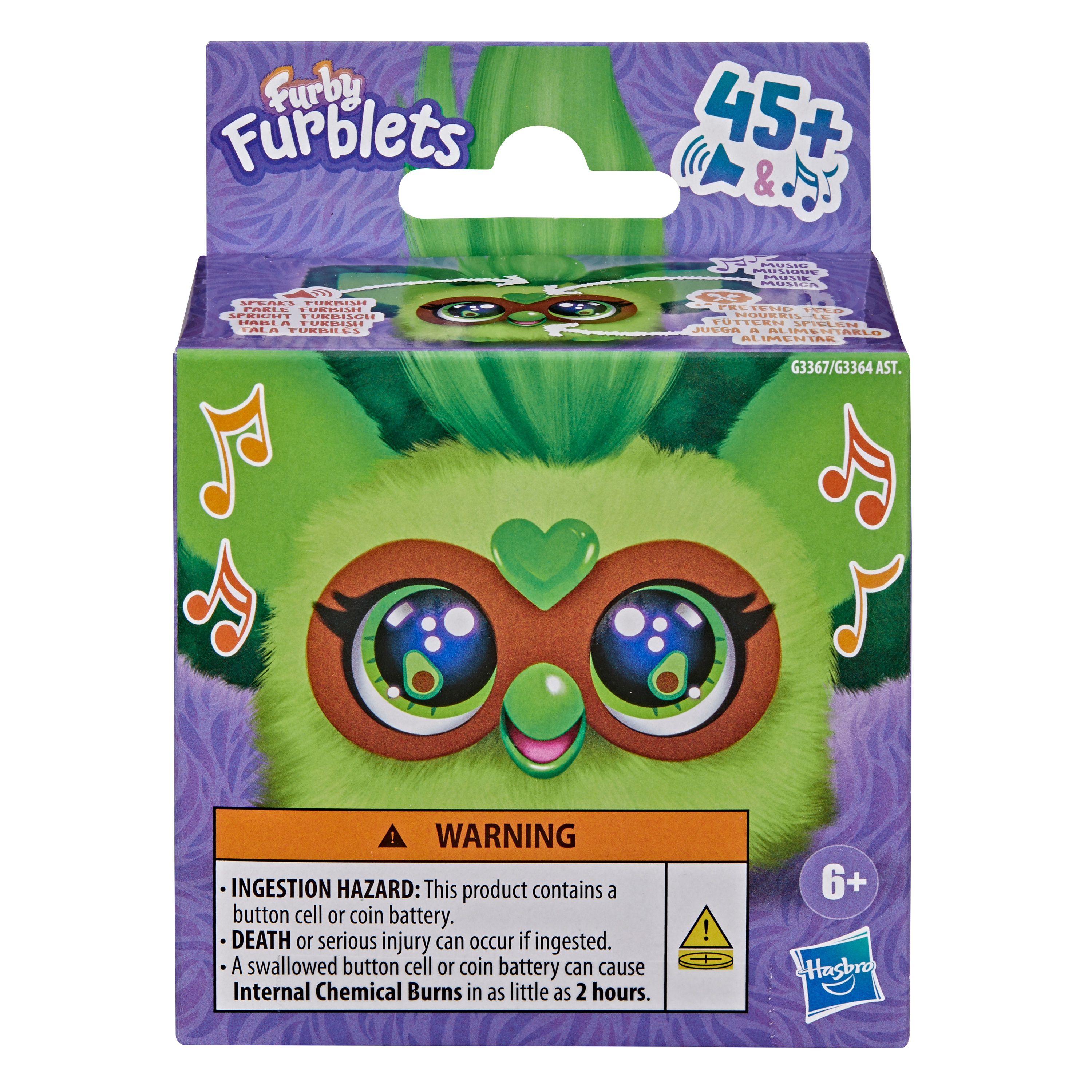 FURBY Interaktīva plīša rotaļlieta Foodies |