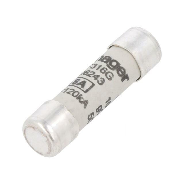 HAGER Fuse: fuse; 10x38mm; cylindrical,industrial