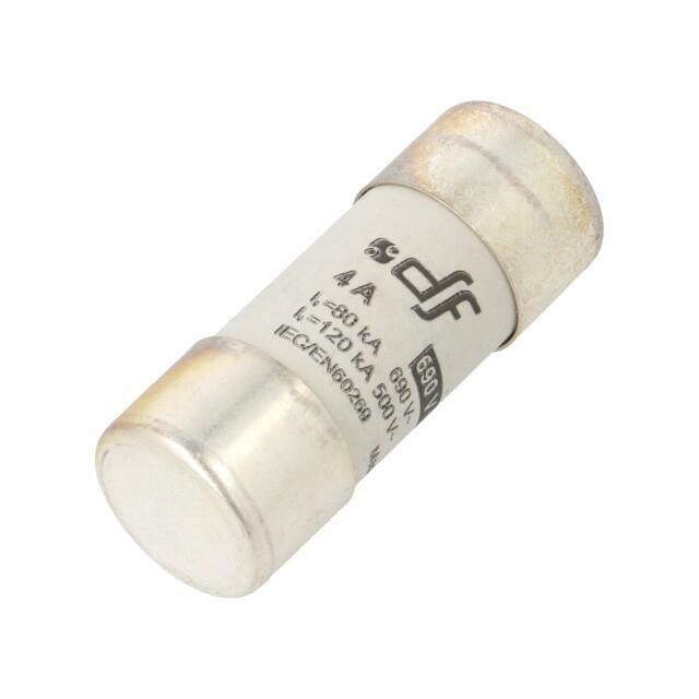 DF ELECTRIC Fuse: fuse; 22x58mm; ceramic
