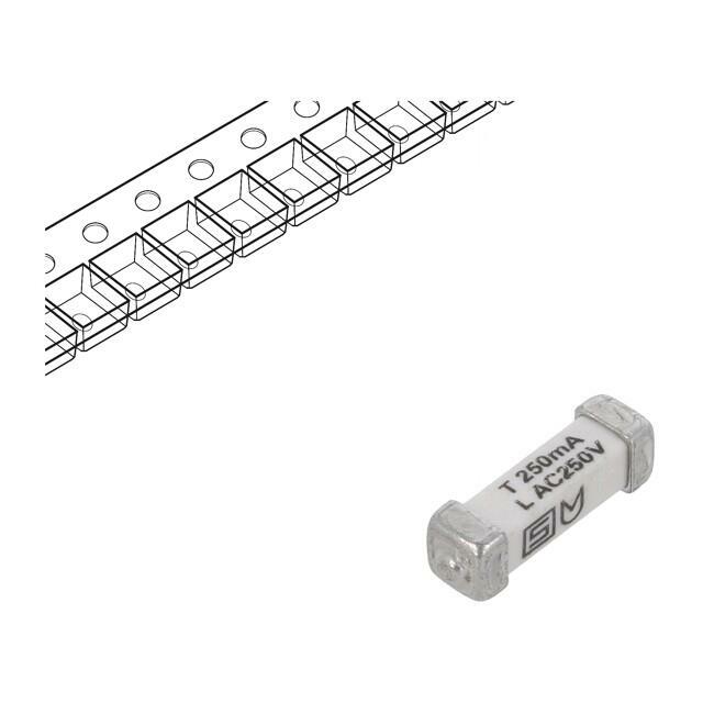SCHURTER Fuse: fuse; 3x10.1mm; ceramic