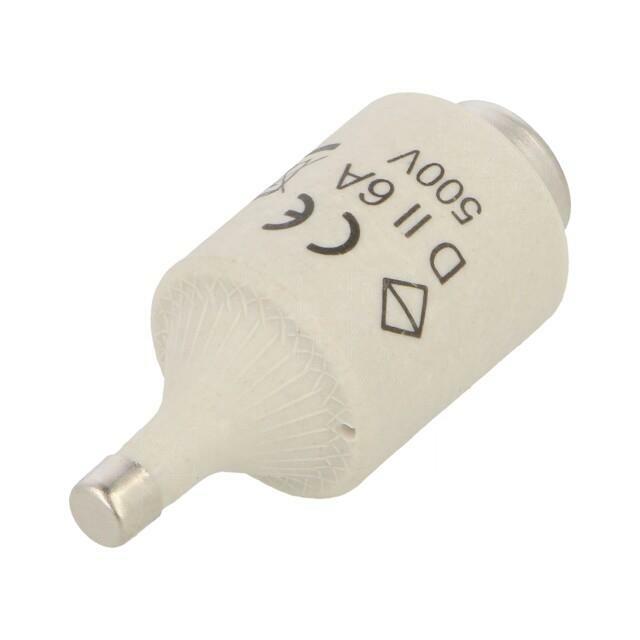 HAGER Fuse: fuse; DII; 6A; 500VAC