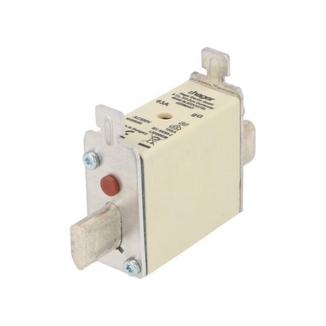 HAGER Fuse: fuse; NH000; industrial; 63A