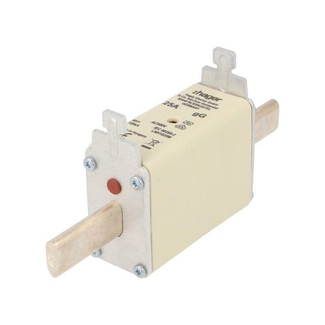 HAGER Fuse: fuse; NH1C; industrial; 25A
