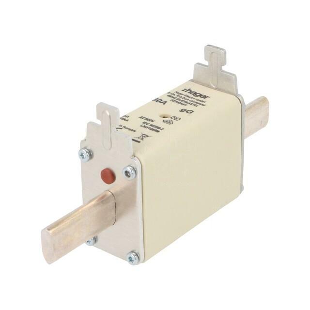 HAGER Fuse: fuse; NH1C; industrial; 80A