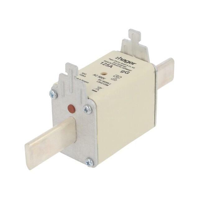 HAGER Fuse: fuse; NH2; industrial; 125A