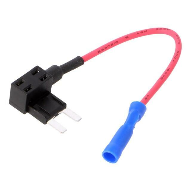 LITTELFUSE Fuse holder; 10.9mm; 10A