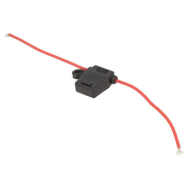 OPTIFUSE Fuse holder; 19mm; 10A; Leads: