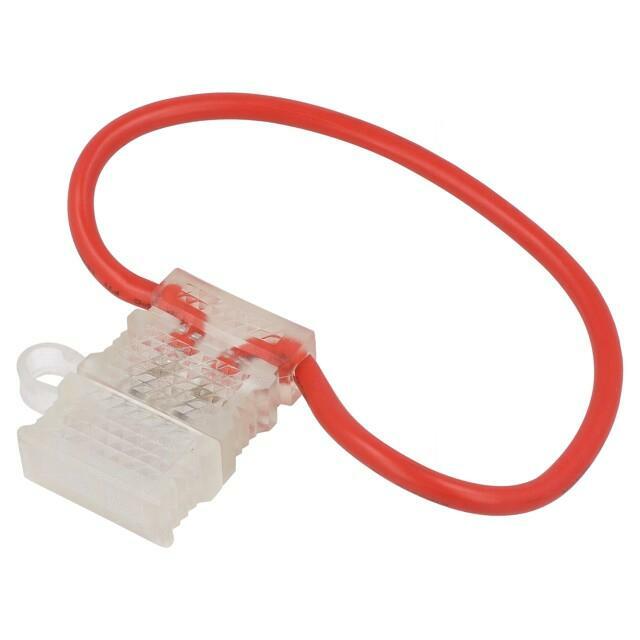 OPTIFUSE Fuse holder; 19mm; 40A; Leads: