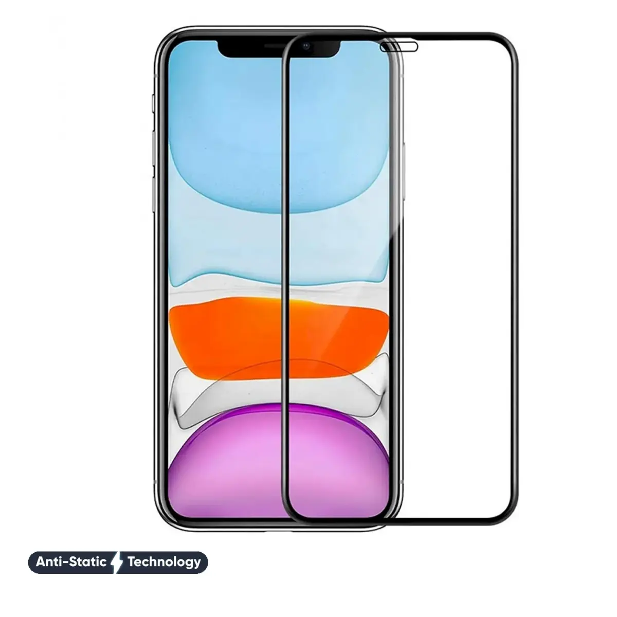 Fusion Accessories Fusion pretstatiska aizsargstikls telefonam