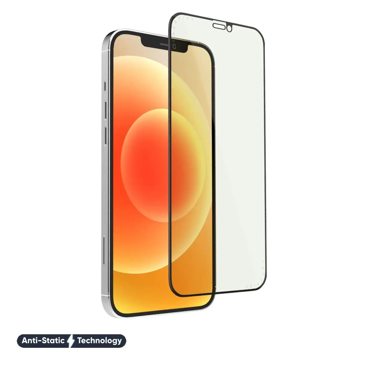 Fusion Accessories Fusion pretstatiska aizsargstikls telefonam