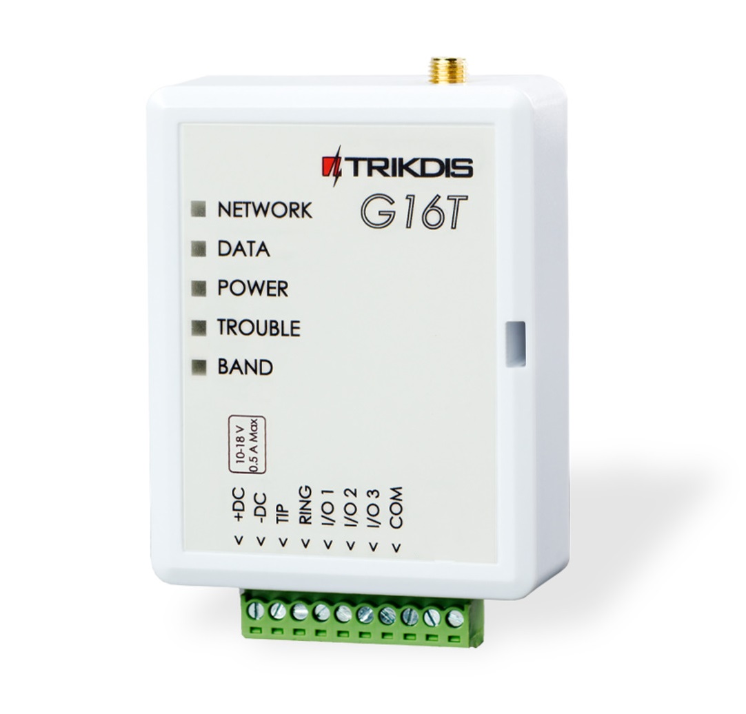 G16T ~ Trikdis GSM apsardzes komunikators
