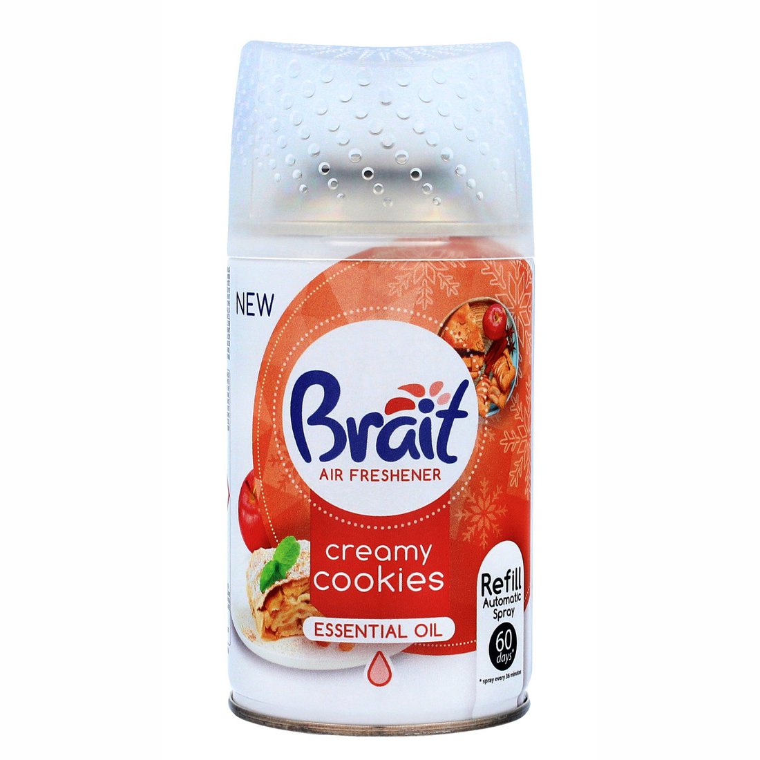 Gaisa atsvaidzinātājs dozatoram 250ml Brait Creamy