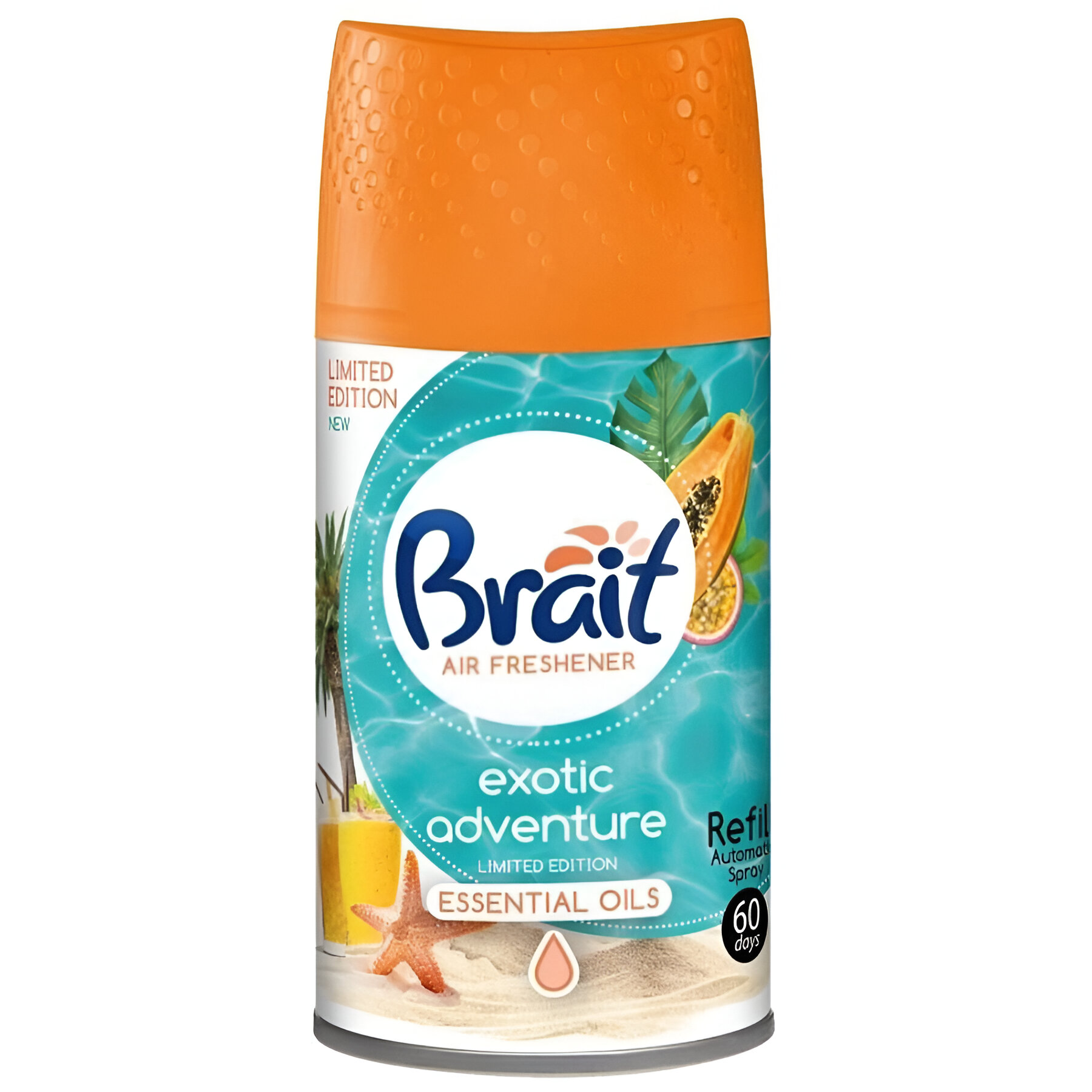 Gaisa atsvaidzinātājs dozatoram 250ml Brait Exotic