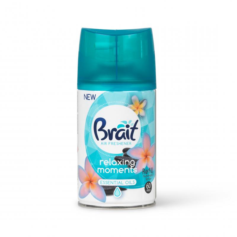 Gaisa atsvaidzinātājs dozatoram 250ml Brait Relax