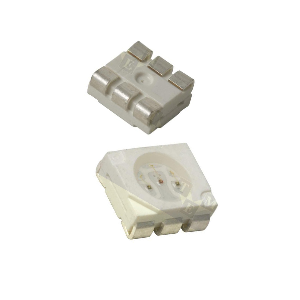 OPTOSUPPLY Gaismas diode 5x5mm PLCC6 zila