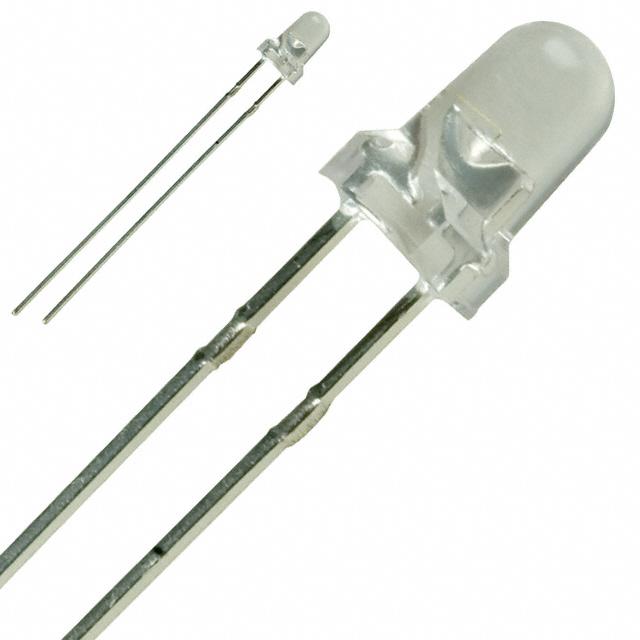OPTOSUPPLY Gaismas diode Ø3mm silti balta