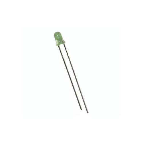 OEM Gaismas diode Ø3mm zaļa matēta