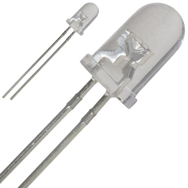 OPTOSUPPLY Gaismas diode Ø5mm silti balta