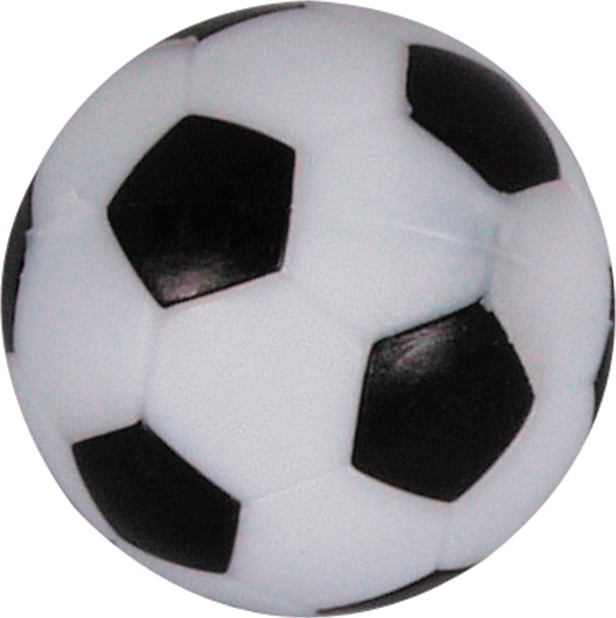Galda futbola bumbiņa Buffalo, melna /